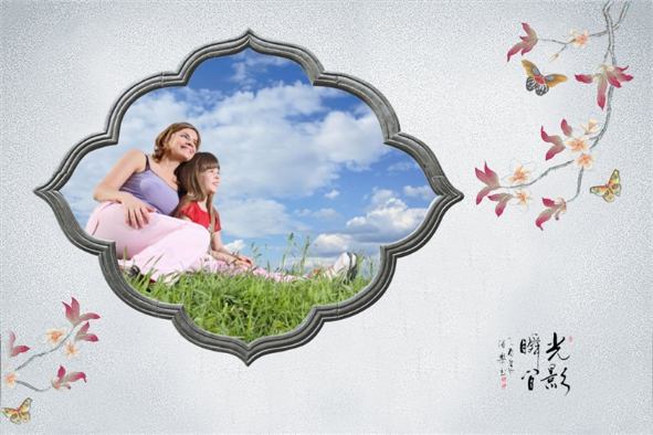 Love & Romantic templates photo templates Chinese Painting 3